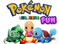 Spēle Pokemon krāsošana jautri  online