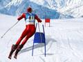 Spēle Slaloma slēpošanas simulators  online