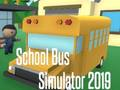 Spēle Skolas autobusa simulators 2019  online