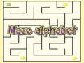 Spēle Labirints alfabēts  online