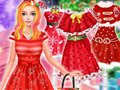 Spēle Ziemassvētku princeses saģērbt  online