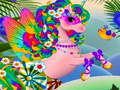 Spēle Glitter Unicorn saģērbt meitenes online