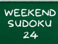Spēle Nedēļas nogales Sudoku 24  online