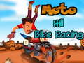 Spēle Moto Hill velosipēdu sacīkstes  online