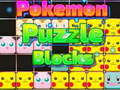 Spēle Pokémon mīklu bloki  online