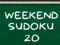 Spēle Nedēļas nogales Sudoku 20  online
