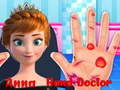 Spēle Frozen: Annas roku procedūras  online