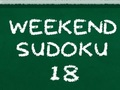Spēle Nedēļas nogales Sudoku 18  online