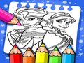 Spēle Saldēta krāsojamā grāmata  online