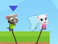 Spēle Toms un Andžela Jump  online