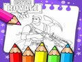 Spēle Fortnite krāsojamā grāmata  online