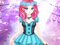 Spēle Anime Kawaii: jauka saģērbšanās spēle  online