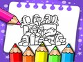 Spēle Krāsojamā grāmata starp mums  online