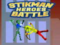 Spēle Stickman varoņu cīņa  online