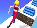 Spēle Meitene skrien skaistums 3d online
