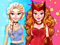 Spēle No princeses līdz supervaroņa pārvērtībām  online