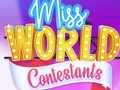 Spēle Miss Pasaules konkursanti  online