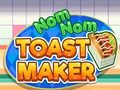 Spēle Nom Nom Toast Maker online