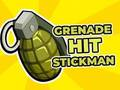 Spēle Granāta trāpīja Stickman  online