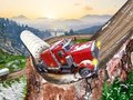Spēle Puspiekabes simulators sniegā  online