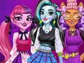 Spēle Vidusskolas princese Monster Mash  online