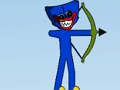 Spēle Huggy Waggy Archer  online