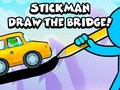 Spēle Stickman uzzīmē tiltu  online