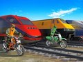 Spēle Velosipēds pret vilcienu  online