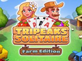 Spēle Tripeaks Solitaire Farm Edition online
