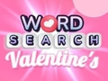 Spēle Vārdu meklēšana Valentīna diena  online