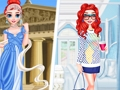 Spēle Princeses senais vs modernais izskats  online