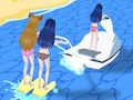 Spēle Meitenes sērfotājs 3D  online