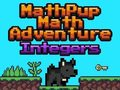 Spēle MathPup Math Adventure veseli skaitļi  online