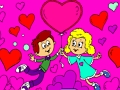 Spēle Valentīna krāsošana  online