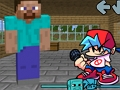 Spēle Piektdienas vakars Funkin' VS Stīvs no Minecraft  online