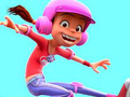 Spēle Mini Beat Power Rockers: Spēka slidošana ar Doloresu  online