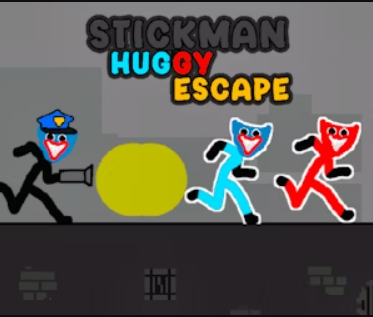 Spēle Stickman Huggy Escape online