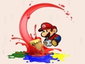 Spēle Mario Rush krāsojamā grāmata  online