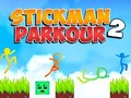 Spēle Stickman parkour 2 online