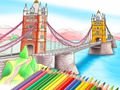 Spēle Krāsojamā grāmata: Londonas tilts  online