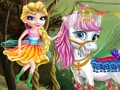 Spēle Princešu pasaku poniju kopšana  online