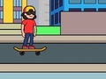 Spēle Skeitborda Wheelie  online
