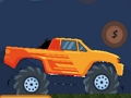 Spēle Monster Truck Hill, vadot 2d online