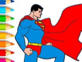 Spēle Krāsojamā grāmata: Supermens  online