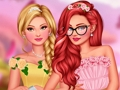 Spēle Princeses pavasara ziedu ballē  online