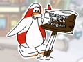Spēle Club Penguin krāsojamā grāmata  online