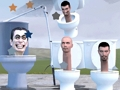 Spēle Skibidi tualete Hidden Stars  online