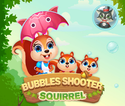 Spēle Bubbles Shooter Vāvere  online