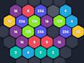 Spēle Hexa 2048 mīklu bloku sapludināšana  online