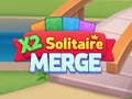 Spēle X2 Solitaire sapludināšana  online